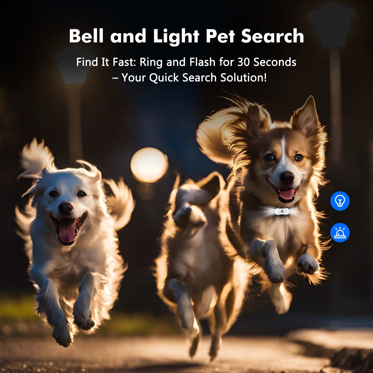 4G Dog Cat GPS Tracker for Pets - Waterproof Smart Locator with App, Live Tracking & Search,