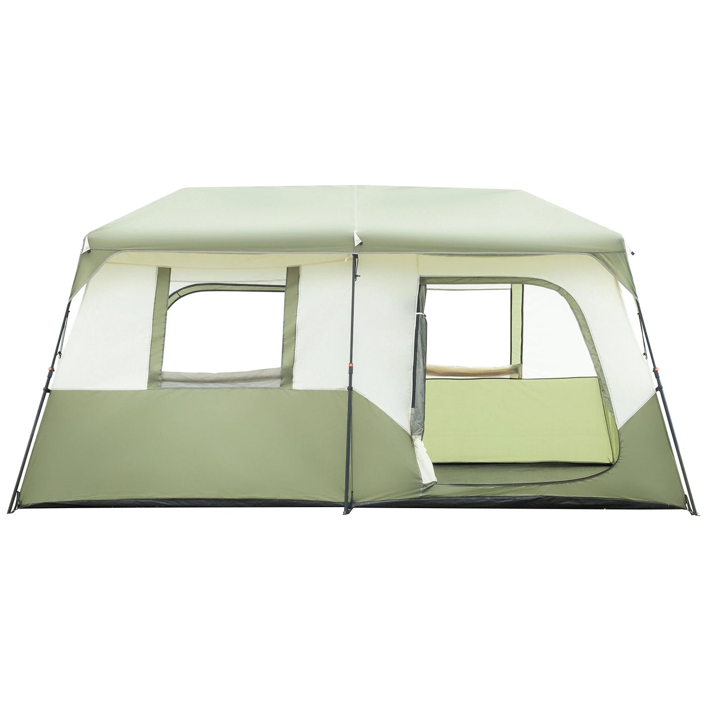 8 Person Tent Setup in 60 Seconds, Rainfly & Windproof, Carry Bag for Family Camping & Hiking