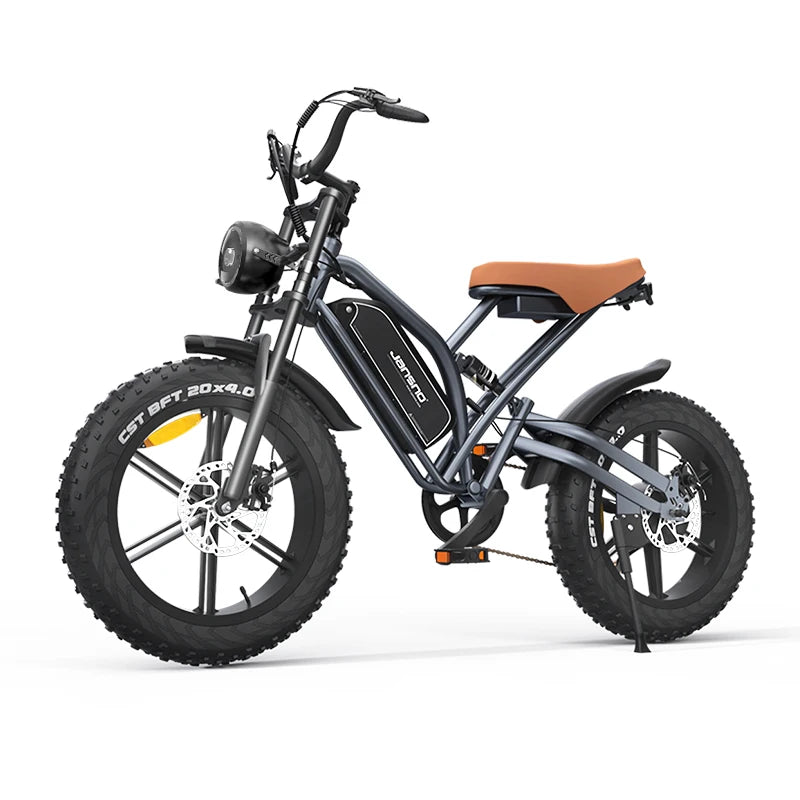 Adults Electric Bike 750/250W JANSNO X50 Removable battery 48V17AH Fat Tire 20" Off Road  25MPH