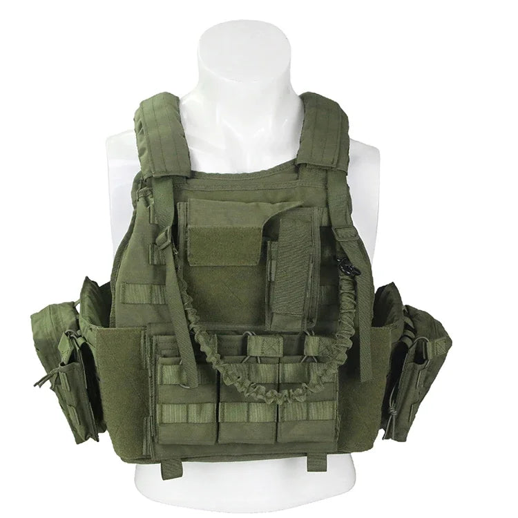 1000D Tactical Vest Sniper Chest Rig Airsoft Armor Vest Gear Carrier Load Bearing Vest Hunting