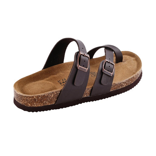 Autumn new women's cork slippers fashion sandals beach shoes outdoors wear solid color