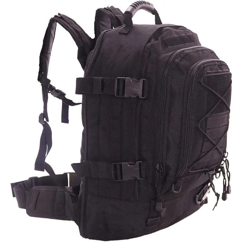 60L Military Tactical Backpack Army Molle Assault RucksacTravel Hiking Camping Hunting
