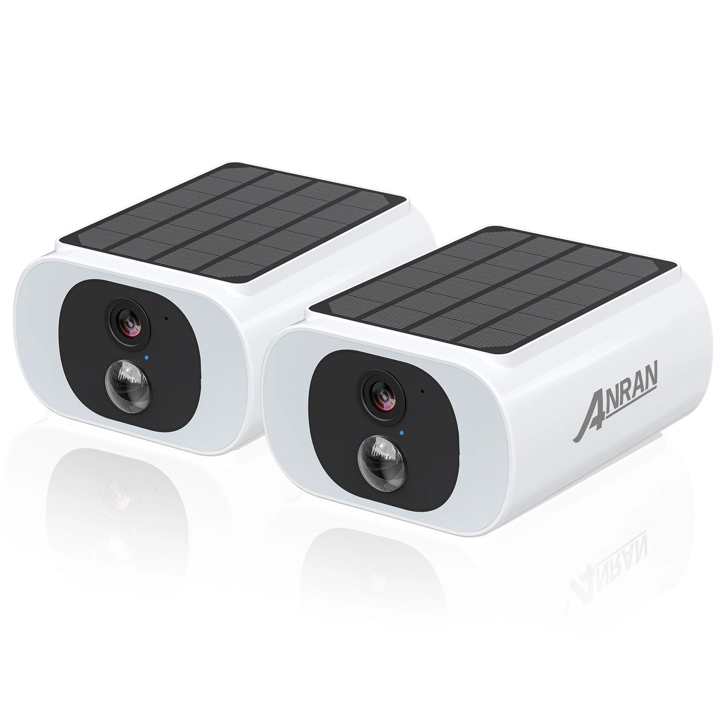 2/3/4 PCS Wireless WIFI Camera 2.4G 3MP Battery Solar SecurityFlood Color Night Vision Local Alarm