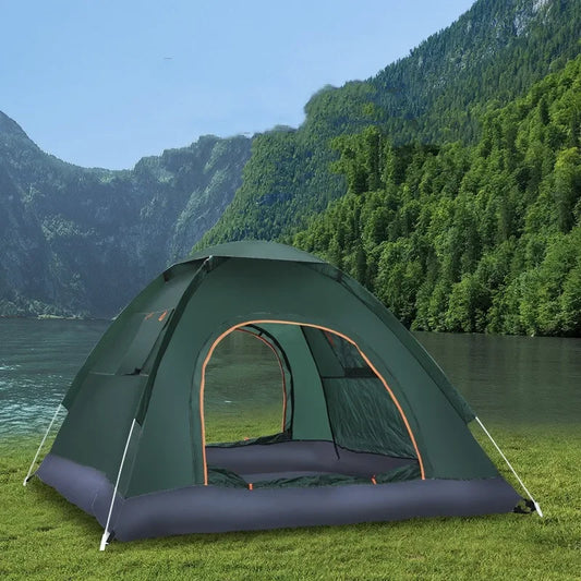 2-3Person Outdoor Pop Up Tent Waterproof Automatic UV Protection, Llightweight ,Sun Shelter