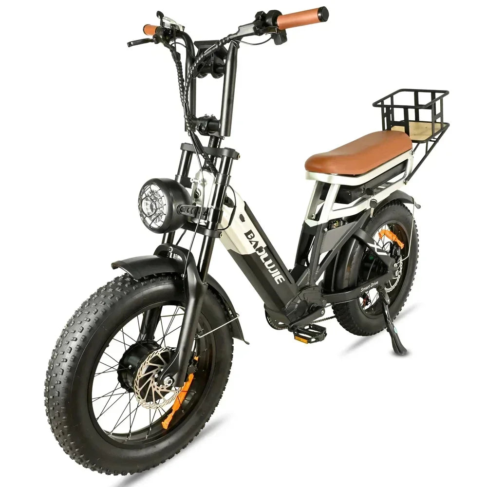 Electric bicycle 2000W 48V 30AH battery adult 20-inch tire Multi functional all terrain E-bike