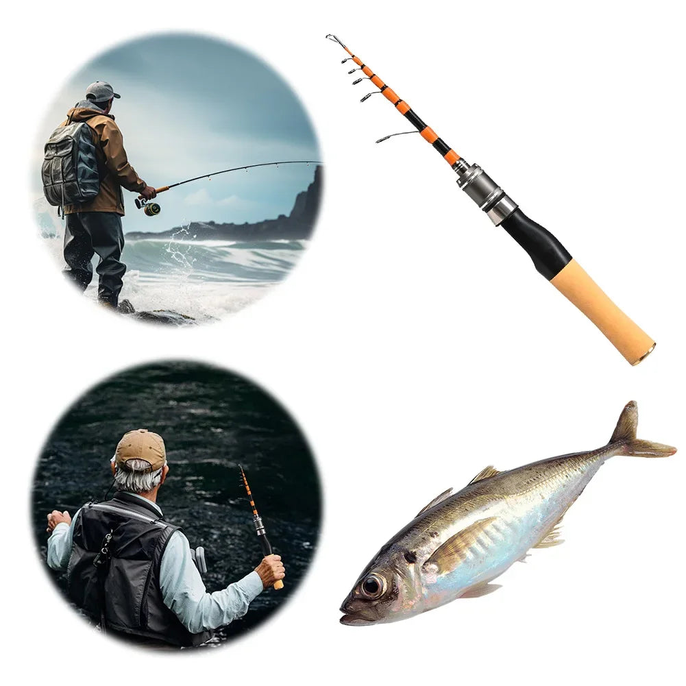 Spinning Rod Telescopic, Carp Rod, Accessories ishing kit Fly tying Lead Bfs