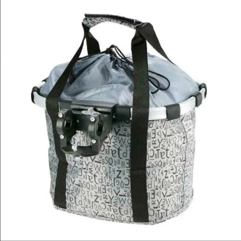 Bicycle Handlebar Basket Small Pet/Dog, 2in1 Detachable Cycling Hanging 5KG basket