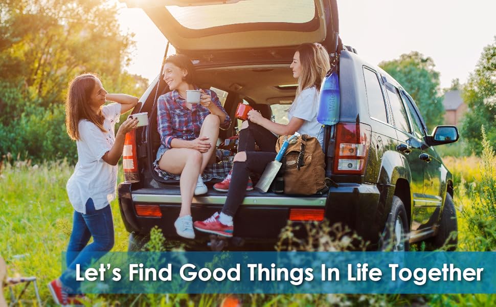 Waterdrop Gravity Water Filter Straw, Filtration System, Water Purifier Survival,Travel, hike, car