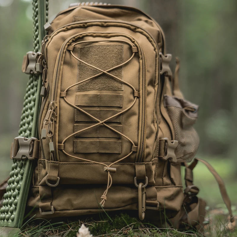 65L Outdoor Tactical Backpack Men's Outdoo Bag Large Capacity Military Army Bags Travelling Camping