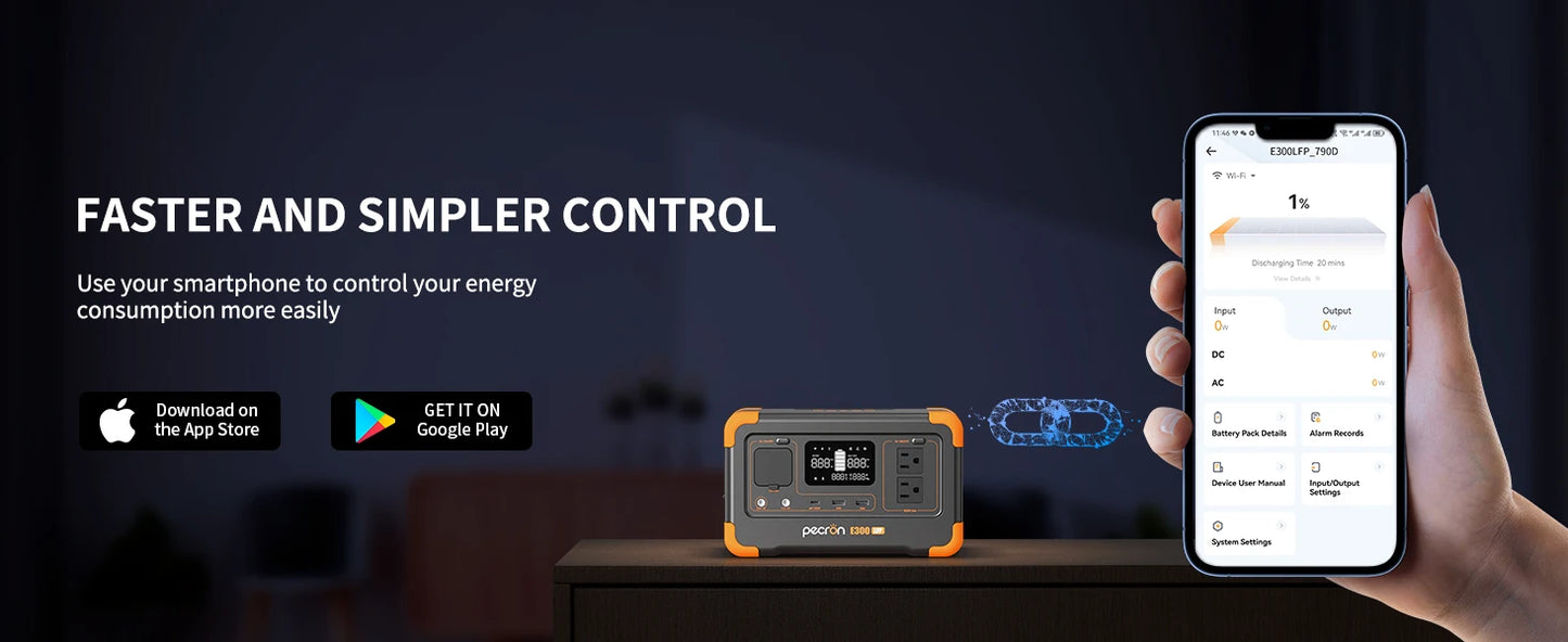 Portable Power Station with 100W Portable Solar Panel Pure Sine Wave 288Wh 600W Solar Generator