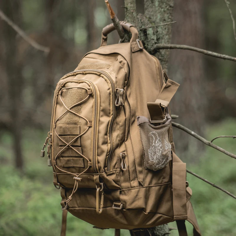 65L Outdoor Tactical Backpack Men's Outdoo Bag Large Capacity Military Army Bags Travelling Camping