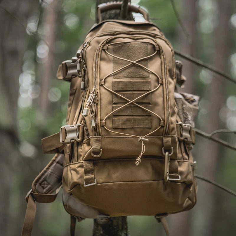65L Outdoor Tactical Backpack Men's Outdoo Bag Large Capacity Military Army Bags Travelling Camping