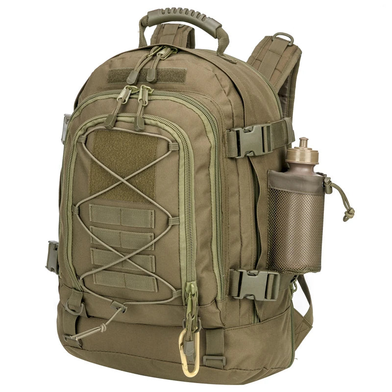 65L Outdoor Tactical Backpack Men's Outdoo Bag Large Capacity Military Army Bags Travelling Camping
