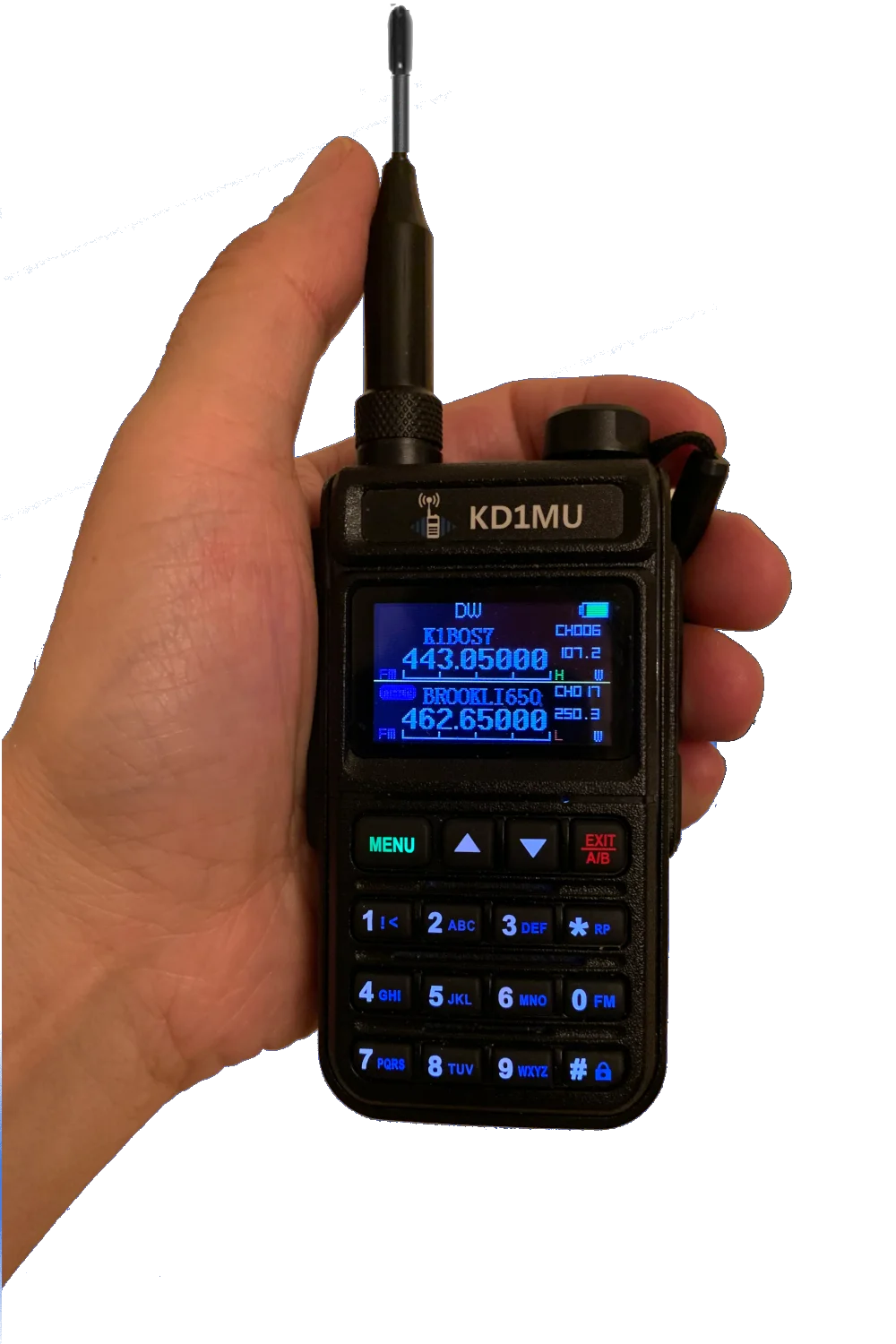 uv5118 Plus Dual Band UHF VHF Walkie Talkie