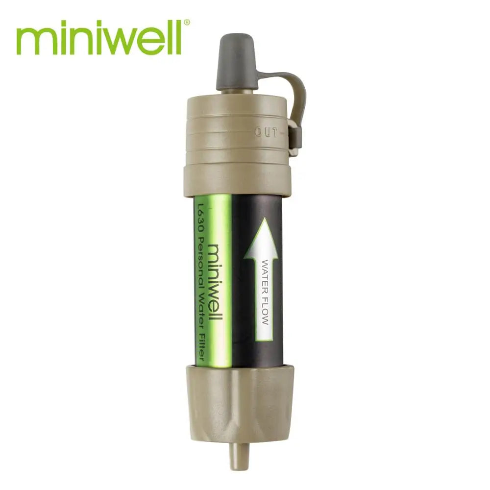 Lightweight 2000 Liters Filtration Capacity Outdoor Camping Hiking Emergency Supplies