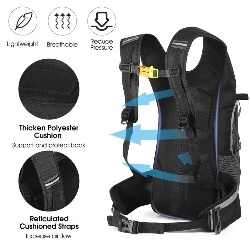 16L Cycling Hydration Backpack Waterproof Ultralight Mountaineering Hiking Travel Bike