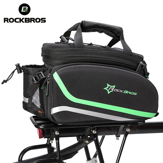 Carrier 3 In 1 Bicycle Trunk Bags Waterproof MTB Road Cycling 35L Travel Luggage Cargo Bags