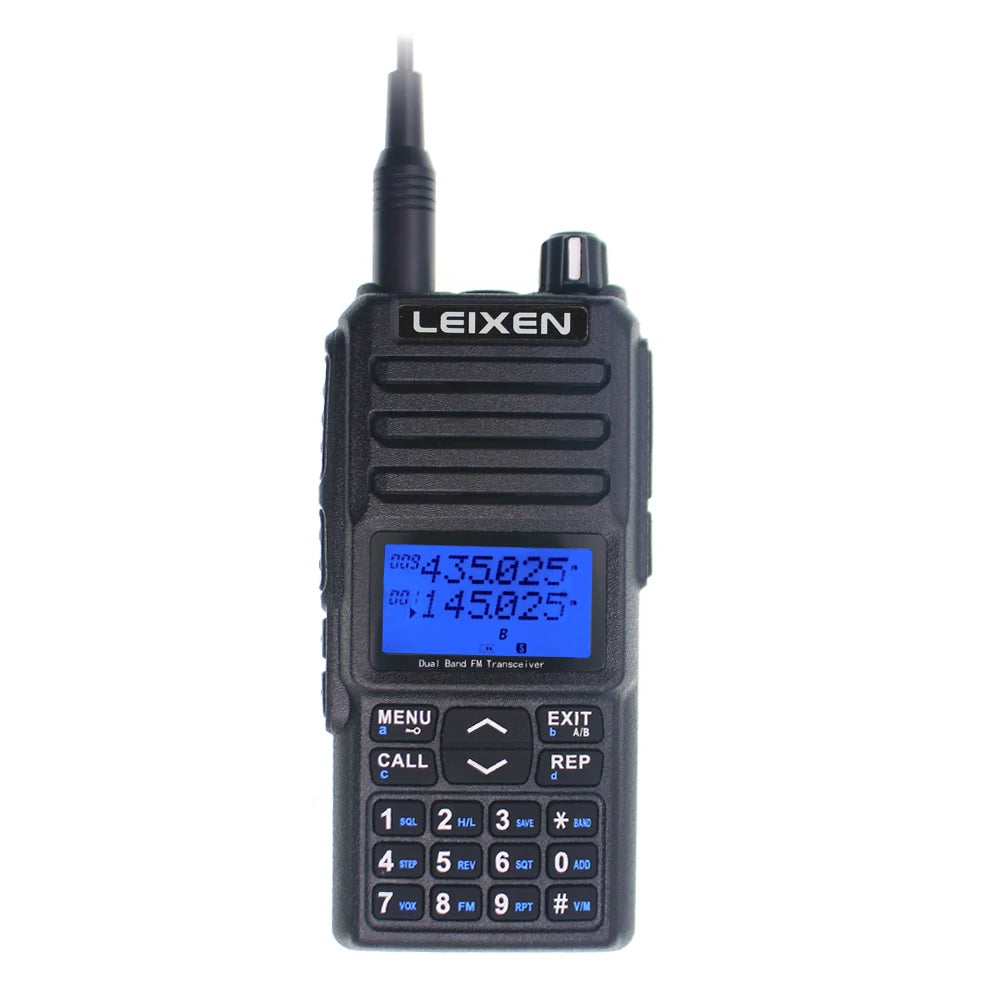 NEW LEIXEN UV-25D Walkie Talkie 20W Dual Band 136-174 & 400-470MHz Radio Long distance Amateur