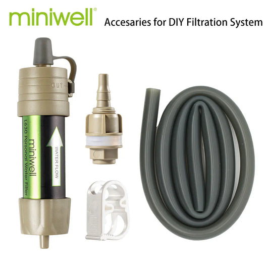 Lightweight 2000 Liters Filtration Capacity Outdoor Camping Hiking Emergency Supplies