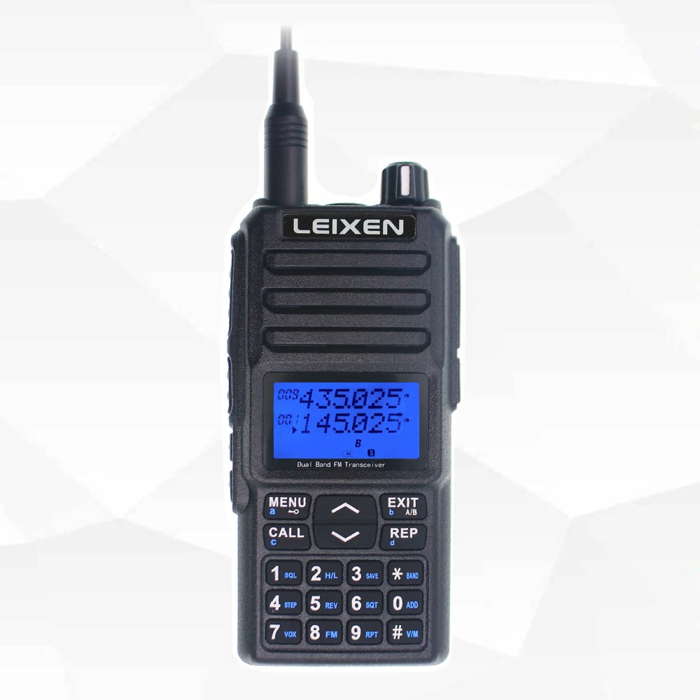 NEW LEIXEN UV-25D Walkie Talkie 20W Dual Band 136-174 & 400-470MHz Radio Long distance Amateur