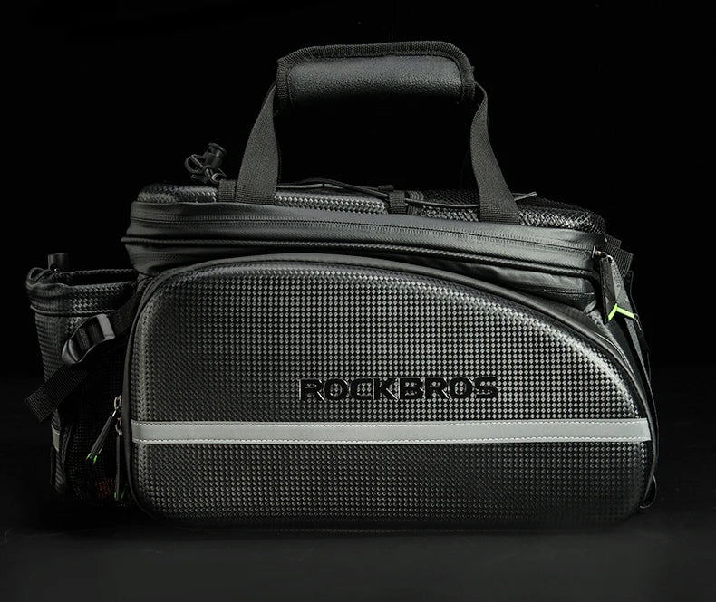 Carrier 3 In 1 Bicycle Trunk Bags Waterproof MTB Road Cycling 35L Travel Luggage Cargo Bags