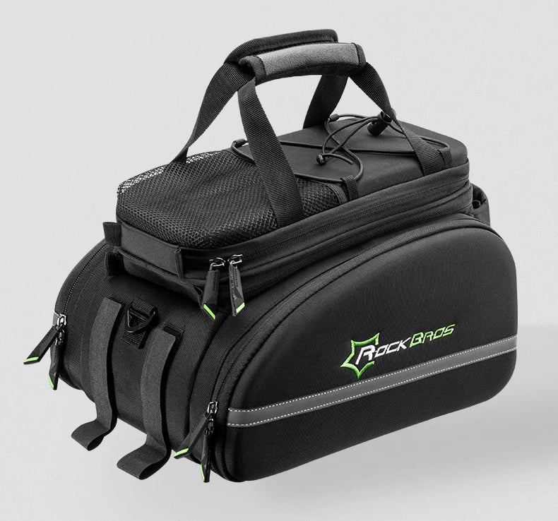 Carrier 3 In 1 Bicycle Trunk Bags Waterproof MTB Road Cycling 35L Travel Luggage Cargo Bags