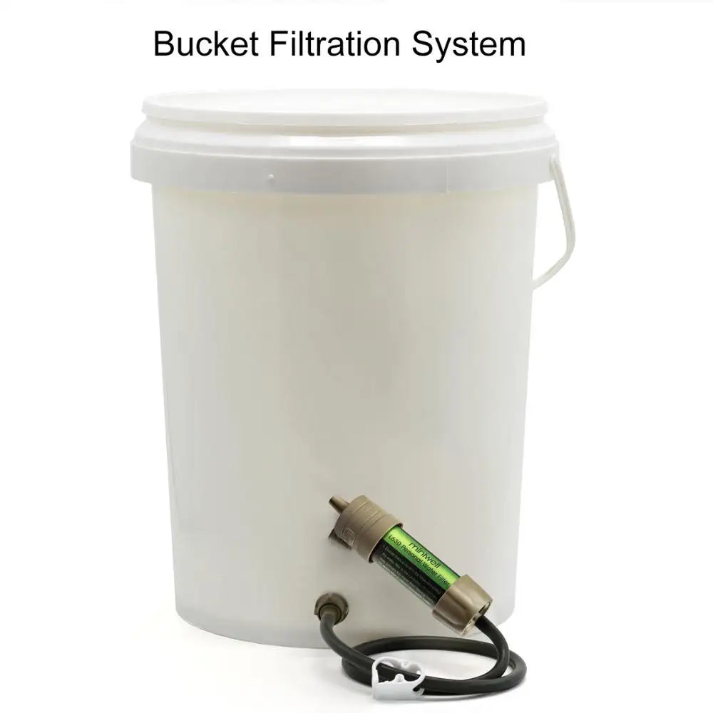 Lightweight 2000 Liters Filtration Capacity Outdoor Camping Hiking Emergency Supplies
