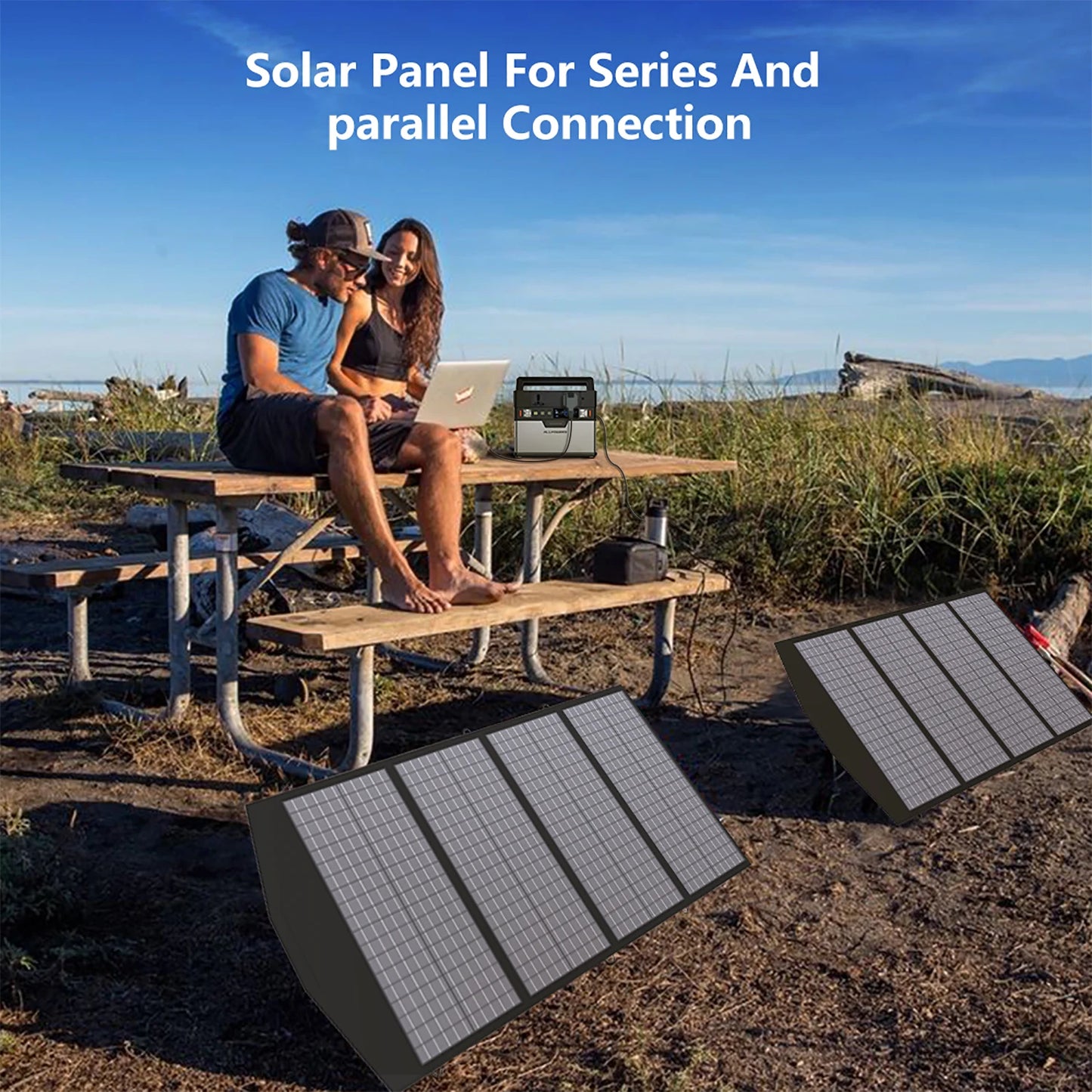 Foldable Solar Panel 400W / 200W / 140W / 100W / 60W Charger Output Power Station Solar Gen