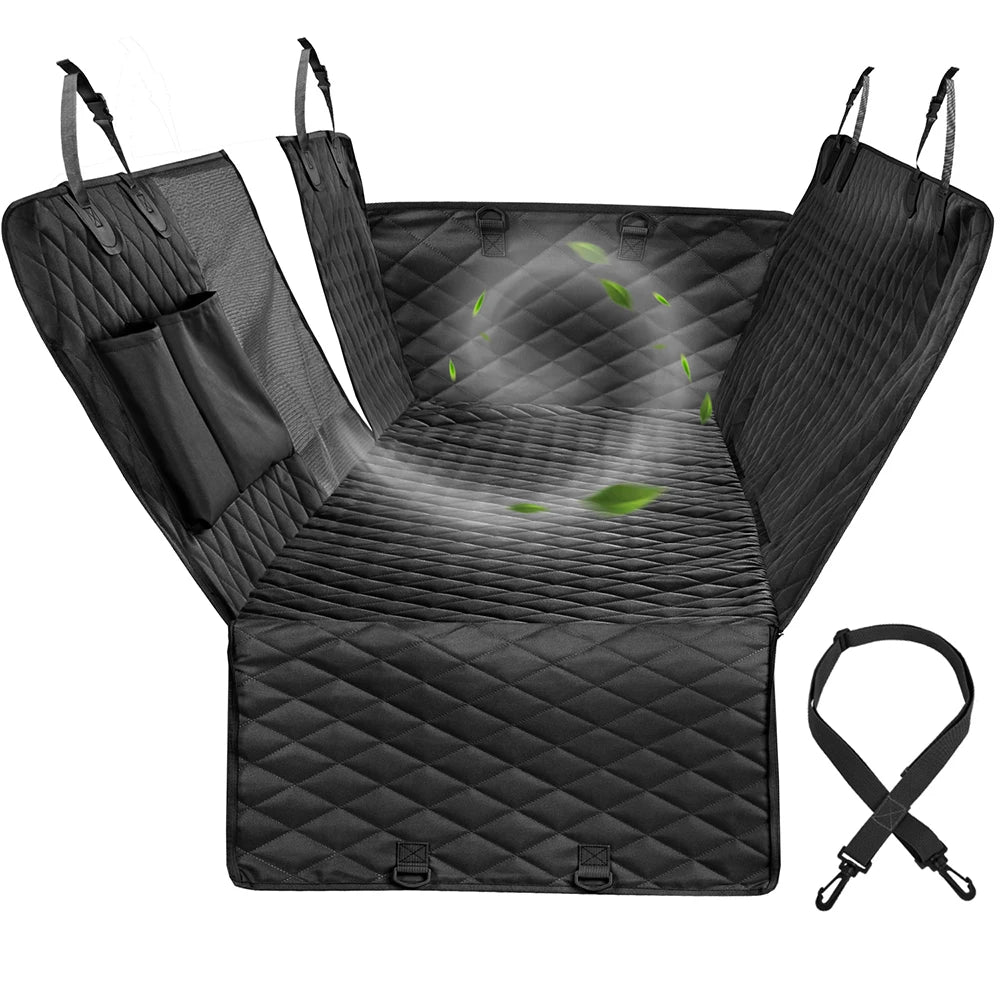 Dog Car Seat Cover Waterproof Pet  Hammock Car Rear Back Seat Protector Mat Safety