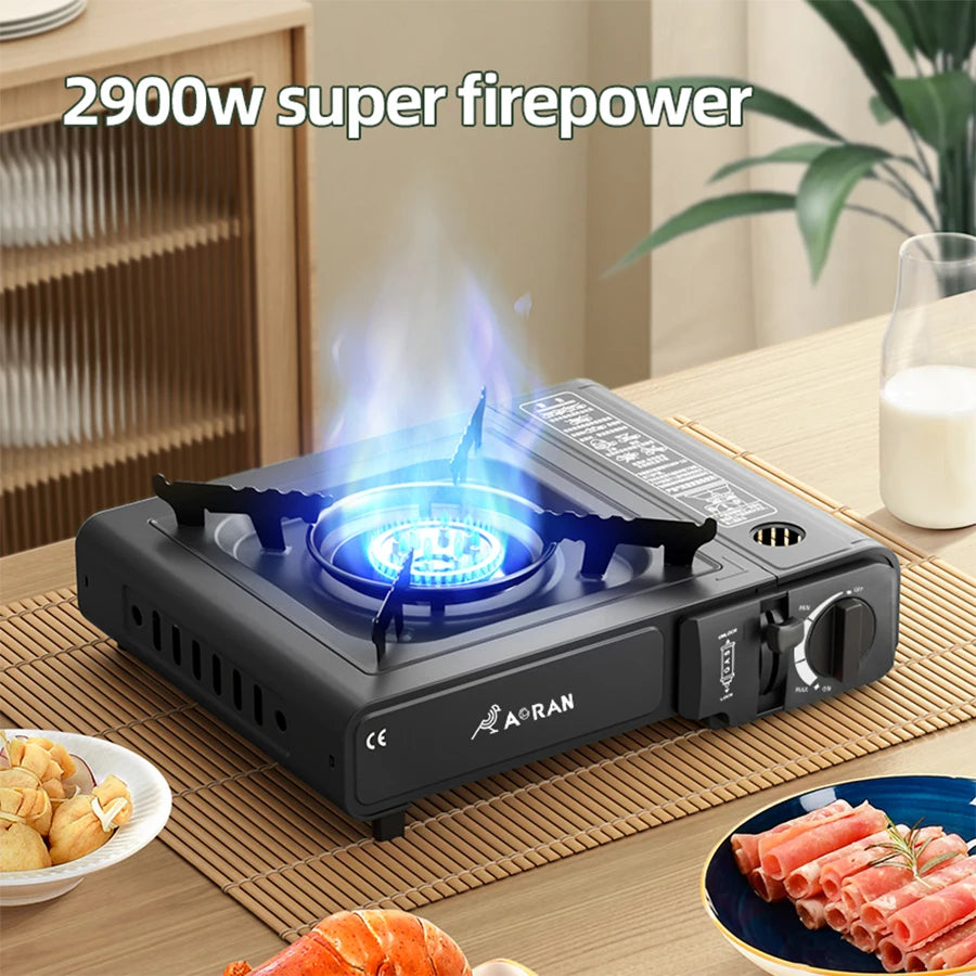 Outdoor Portable Card Stove, Gas Stove, Suitable For Camping, picnicking