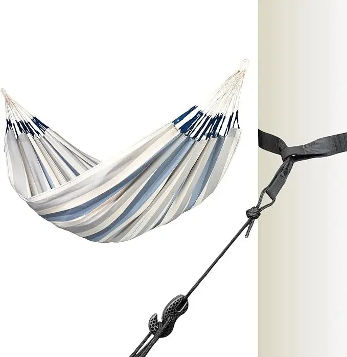 Classic Hammock, Outdoor & Indoor Swing, Relaxation,Weather & Tear Resistant Patio Backyard Hammock