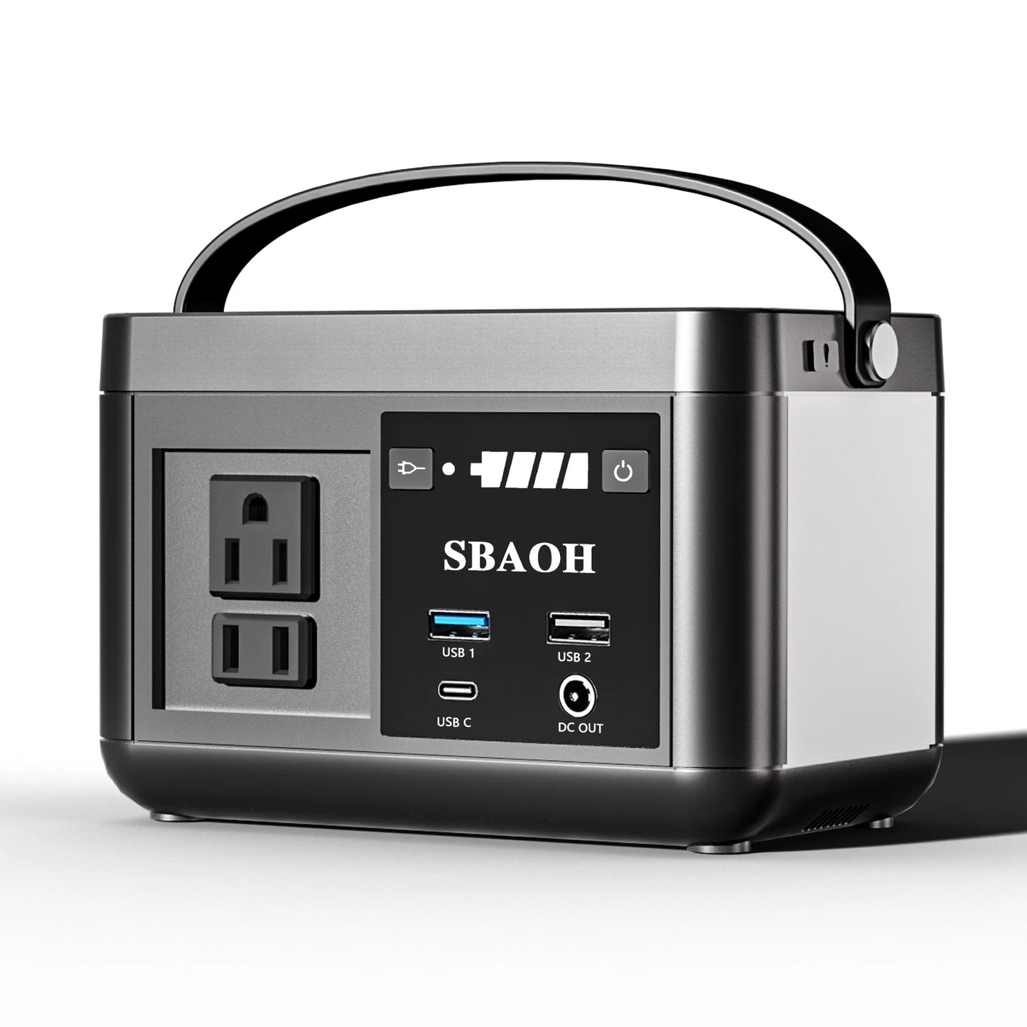 Powerstation 88.8Wh,Camping Power Station with 120W (peak 150W) AC Output,Power Solar Generator RV