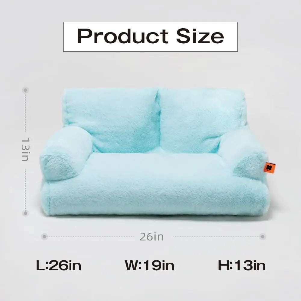 Pet Couch Bed 26×19×13 Inch WashableBeds for Medium Small dogs