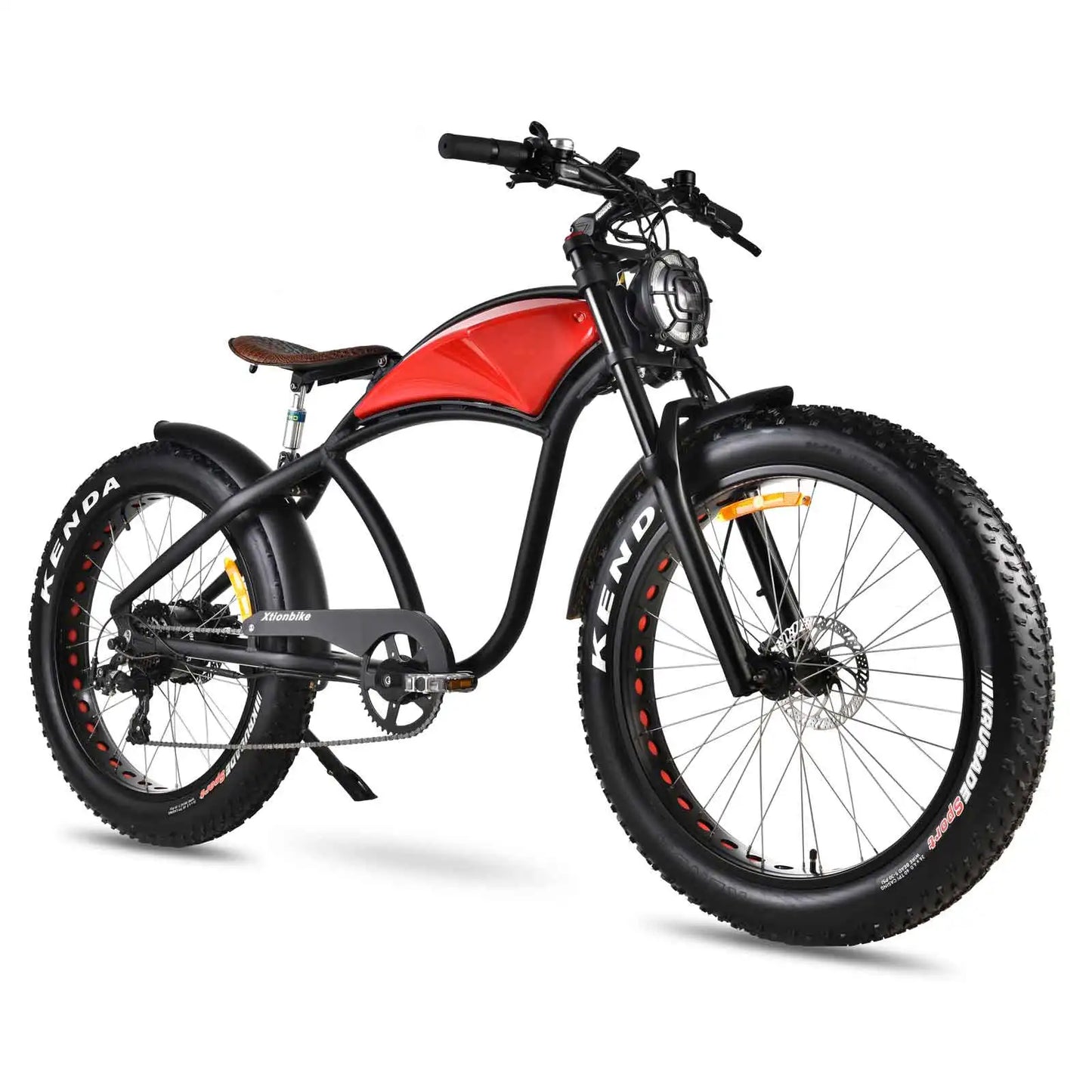 Electric Mountain Bike, 750W 31MPH Class 3,48V 15Ah 37Mile Fat Tire Bicycle, Dual Suspension 7-Speed