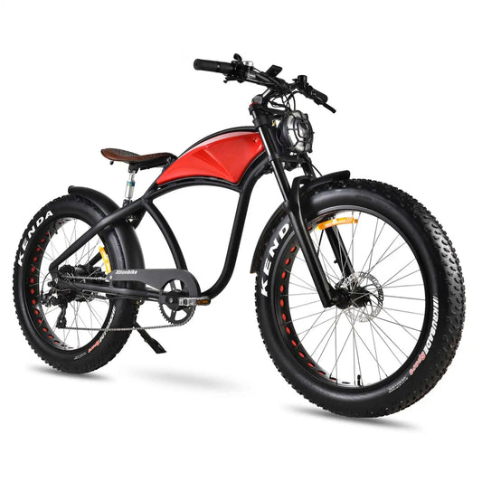 Electric Mountain Bike, 750W 31MPH Class 3,48V 15Ah 37Mile Fat Tire Bicycle, Dual Suspension 7-Speed