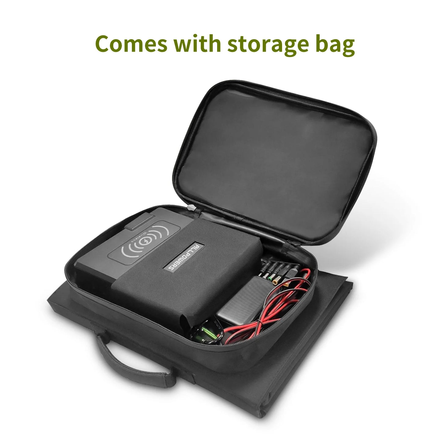 Solar Powerbank 41600mAh 200W Portable w/Solarpanel 60W，DC,USB,USB-C Output  for Camping Laptop Iphone