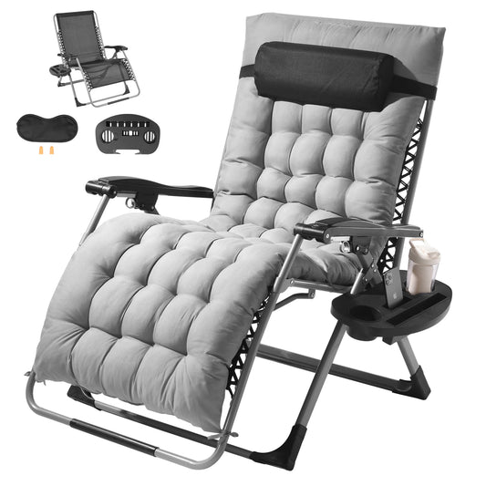 Zero Gravity Chair/Recliner Adjustable Anti Gravity with Cushion Footrest and Cupholder