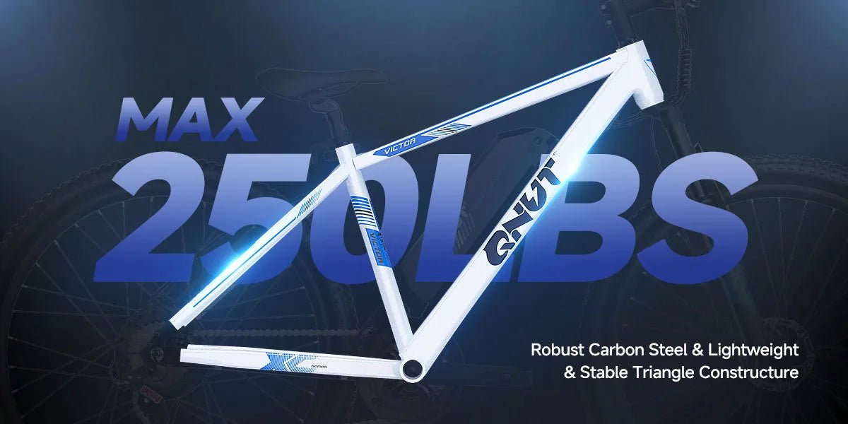 26" E- Bike Mountain Bike With 1000w Peak Motor Electric Dirt Bike With Great Climbing Ability