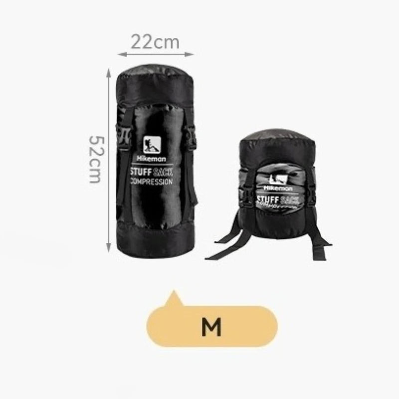 Outdoor Sleeping Bag Compression Bag Camping Travel Organizer Large Capacity Portable Compression Storage Bag for Camping Clothe