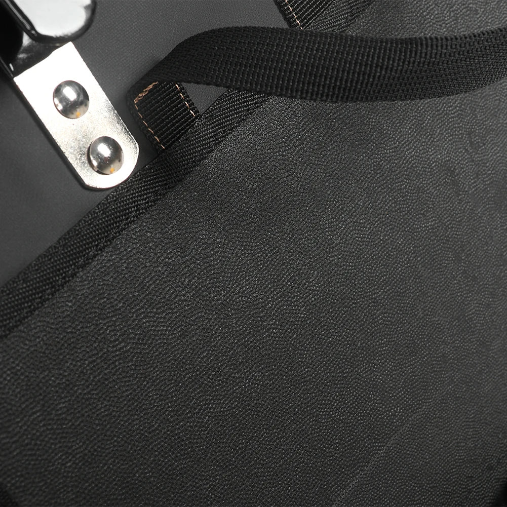 Bicycle Rear Seat Bag Large Capacity, Waterproof Bike Rack Tail Bag with Handle MTB