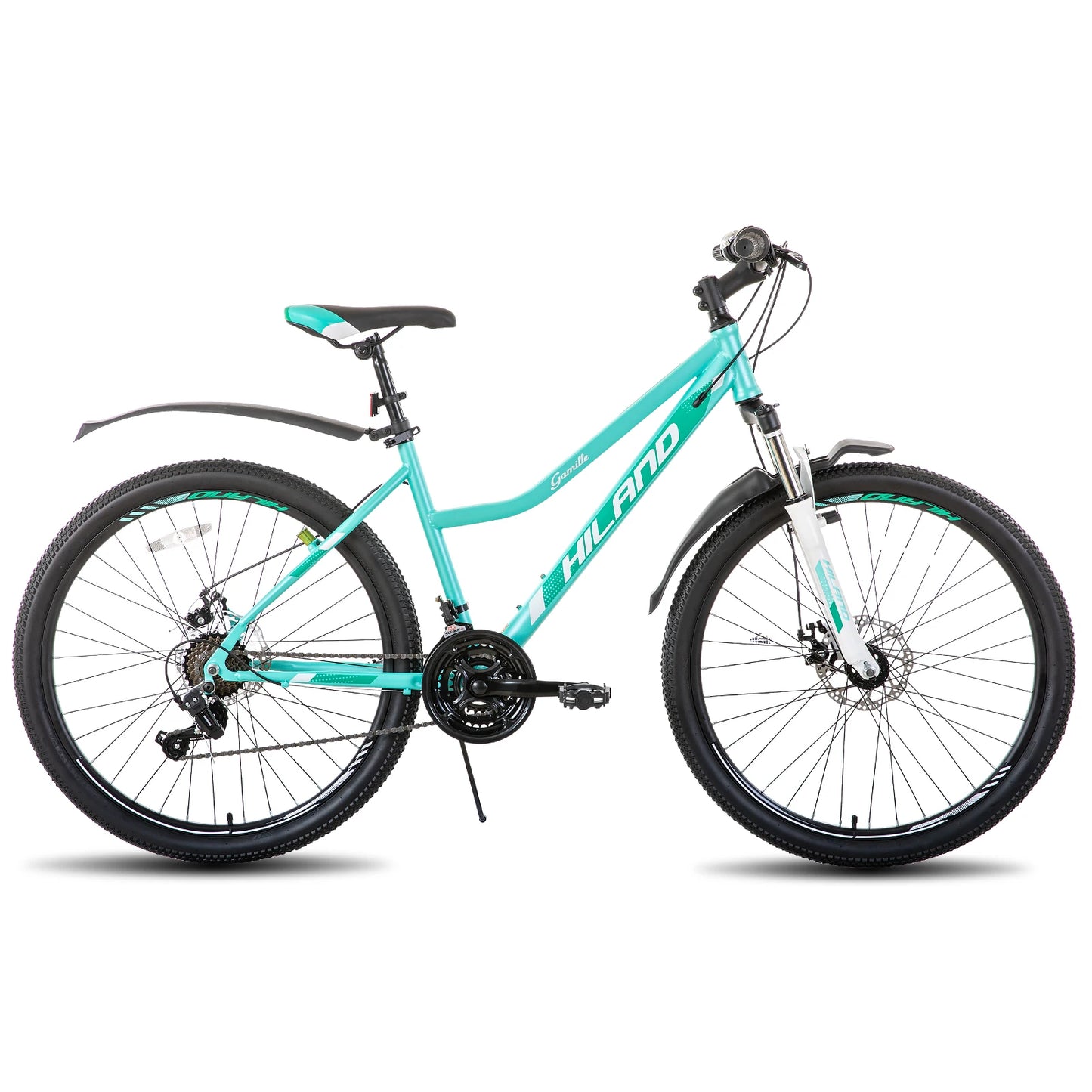 26 Inch Womens Mountain Bike, Step-Through Frame,Shimano 21 Speeds,Suspension Fork MTB Adult
