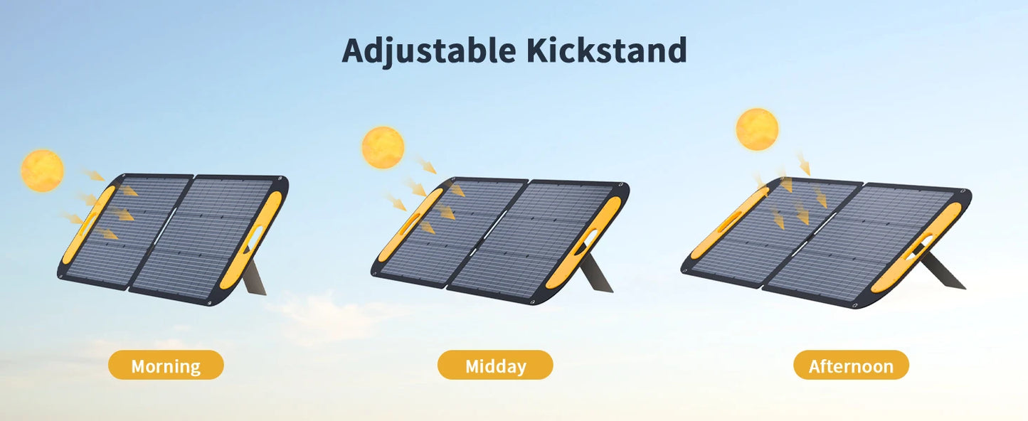 600X with 110W Solar Panel included,600W 299Wh LiFePO4 Solar Charger