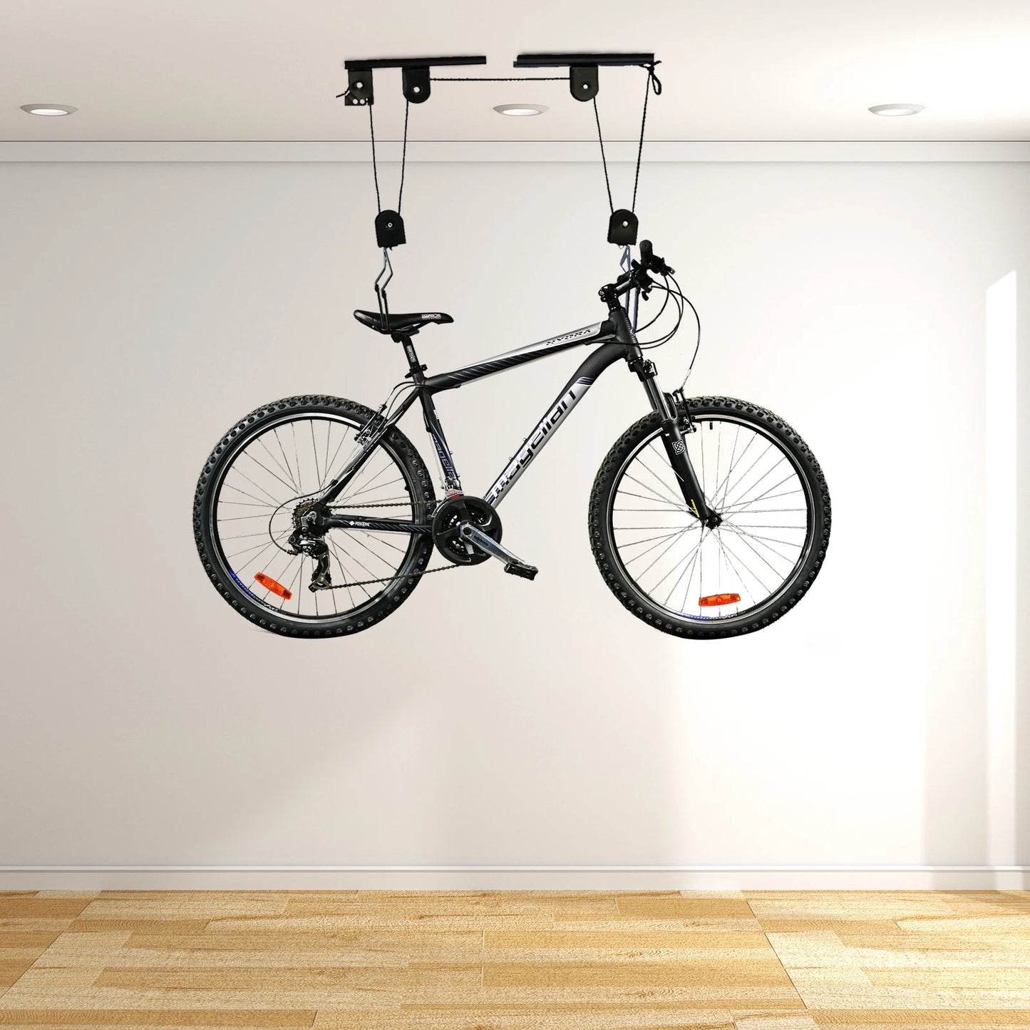 Bike Hoist for Garage Ceiling Mount Pulley System ,Bike Hangers