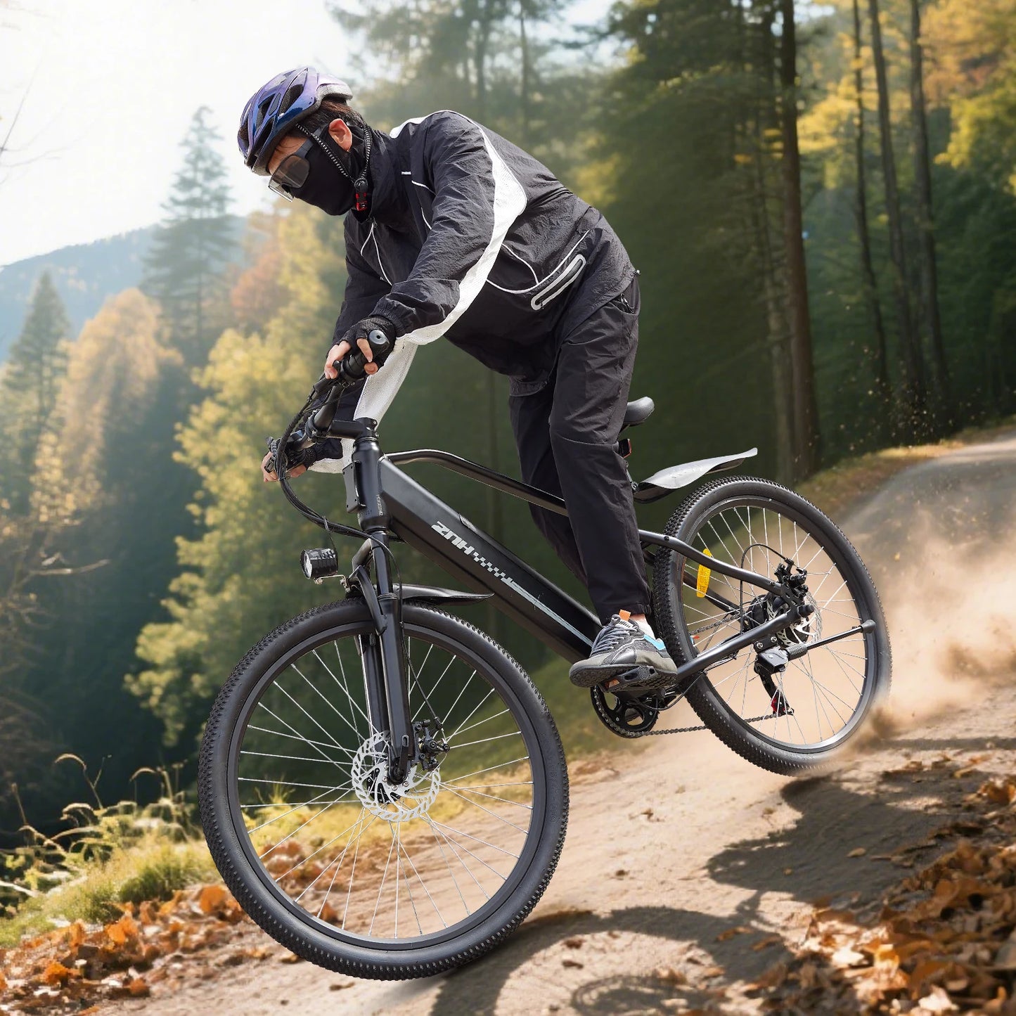 E-Bicycle, Adults,1000W Peak Motor,48V Removable Battery,20MPH,26" Tire E-Bike, 7-Speed,50 Miles