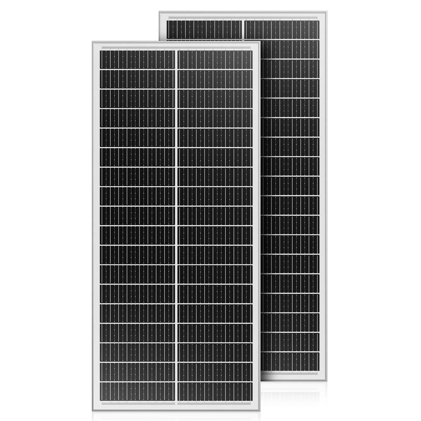 200W/100W 12V 12BB Monocrystalline Solar Panel High Efficiency Module Charge Battery for RV Trailer+