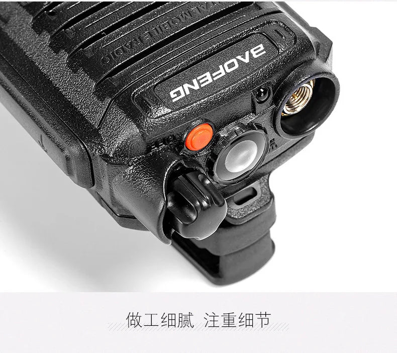 Waterproof Walkie Talkie IP68 10km High Power 10W Dual Band Two Way Radio UHF VHF