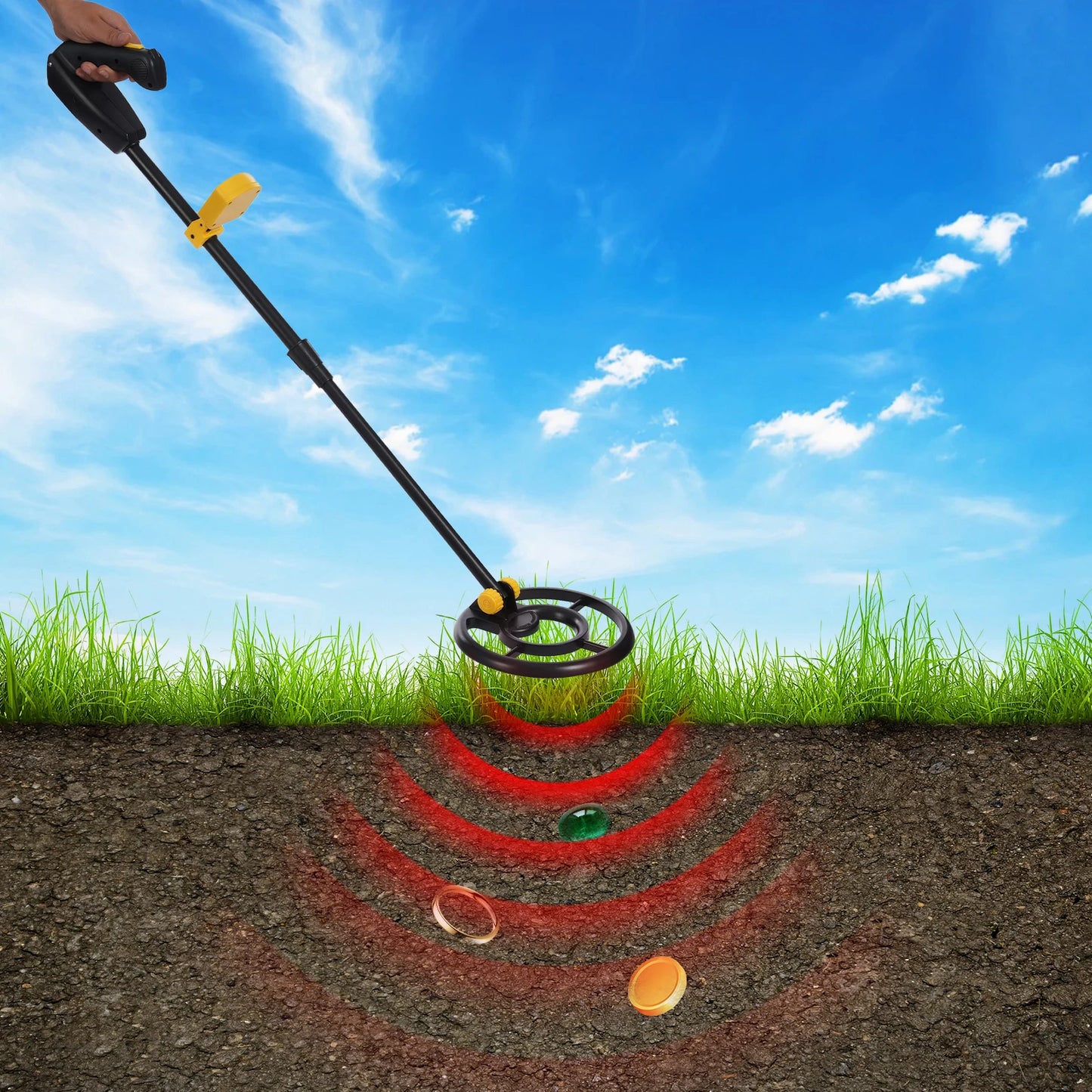 Metal Detector for Kids Kids Metal Detector Adjustable Kids Metal Detector