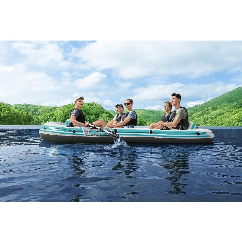 Hydro-Force Inflatable Raft Set;Inflatable Boat, Kids and Adults | Great for Ponds, Lakes, Rivers