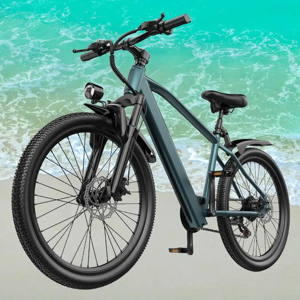 26" 24" Electric Bike,Adults, 500W Powerful Motor 36V 374Wh/468Wh Battery,30miles, 19 MPH,Electric
