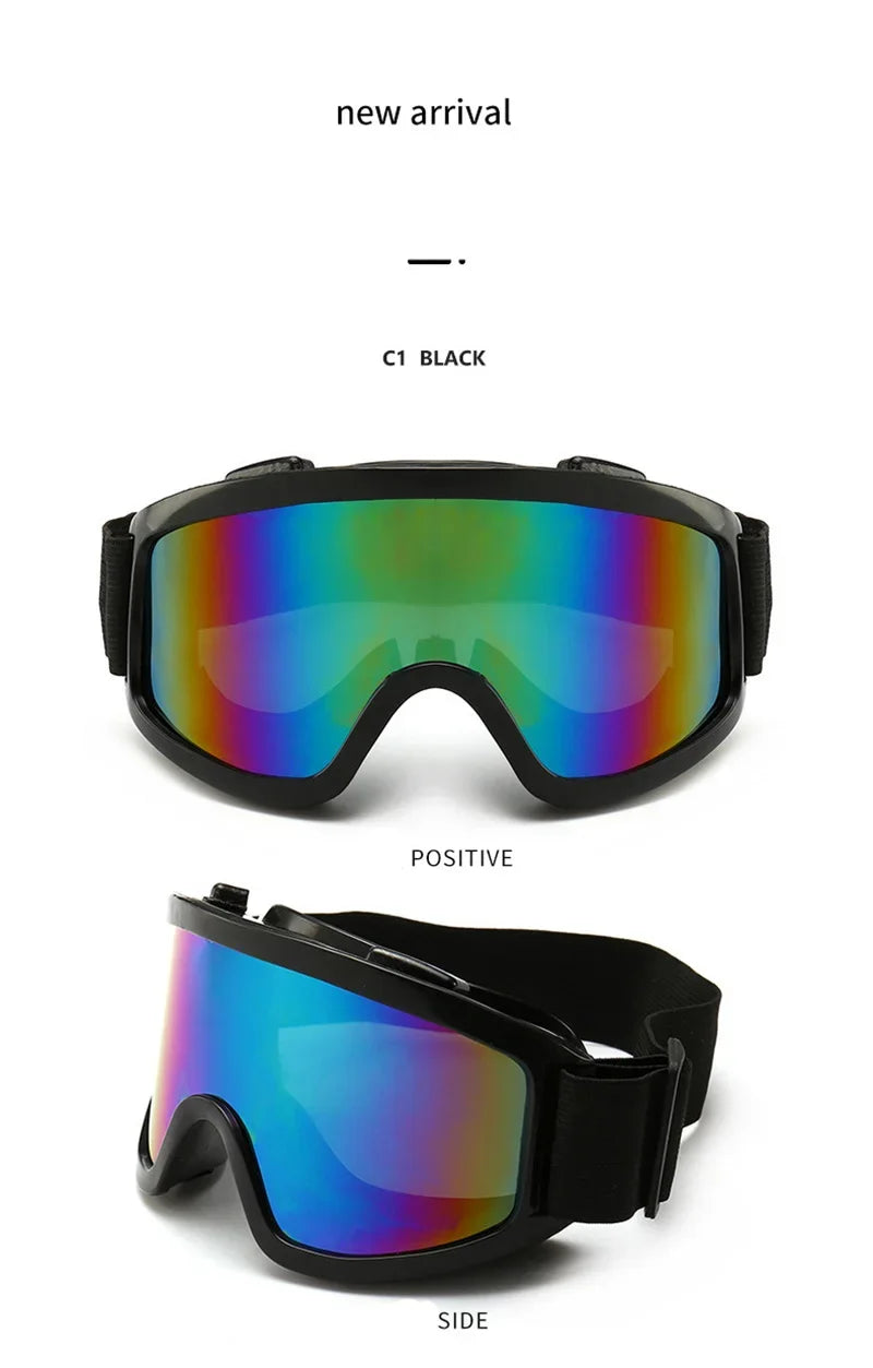 Protective Glasses Motorcycle Helmet Outdoor Sports Windproof DustproofSki Snowbd Goggle Motocross